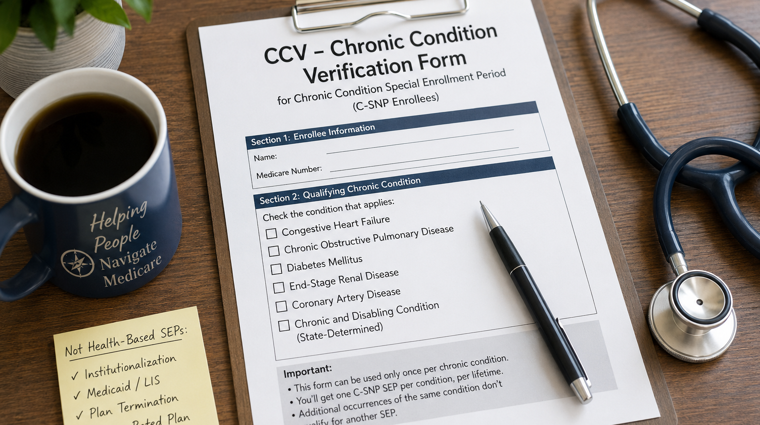 Getting Sicker Won't Get You a New Medicare Plan: The SEP Myth and the Chronic Conditions That May Qualify